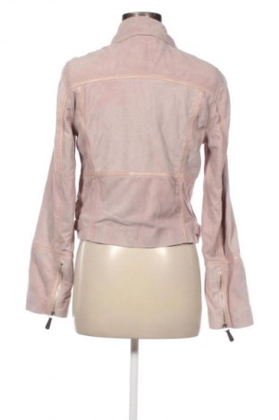 Γυναικείο δερμάτινο μπουφάν Guess, Μέγεθος L, Χρώμα Ρόζ , Τιμή 77,99 €