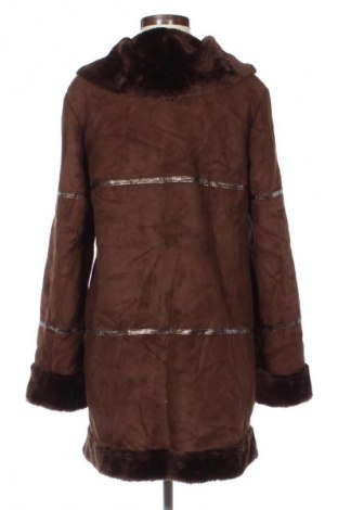 Γυναικείο παλτό Un Deux Trois, Μέγεθος S, Χρώμα Καφέ, Τιμή 24,99 €