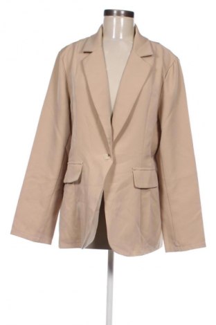 Дамско сако SHEIN, Размер XL, Цвят Бежов, Цена 6,64 €