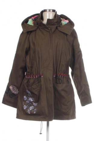 Geacă de femei Desigual, Mărime XL, Culoare Verde, Preț 367,99 Lei, #133805868