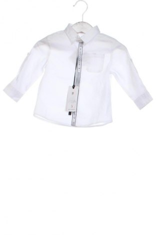 Παιδικό πουκάμισο Daniele Alessandrini, Μέγεθος 3-6m/ 62-68 εκ., Χρώμα Λευκό, Τιμή 15,99 €