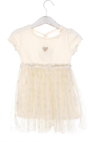 Dziecięca sukienka H&M, Rozmiar 18-24m/ 86-98 cm, Kolor ecru, Cena 21,99 zł
