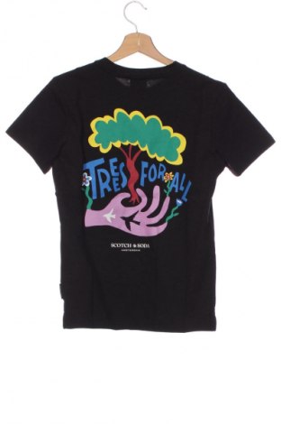 Gyerek póló Scotch & Soda, Méret 10-11y / 146-152 cm, Szín Fekete, Ár 7 869 Ft