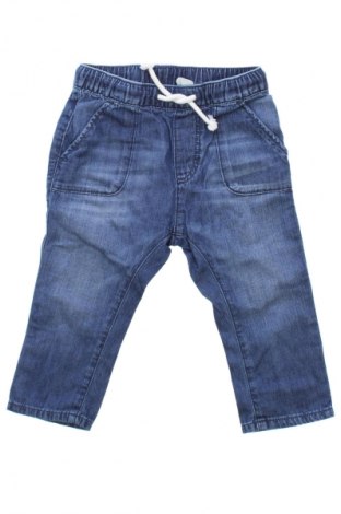 Dziecięce jeansy H&M, Rozmiar 9-12m/ 74-80 cm, Kolor Niebieski, Cena 11,99 zł