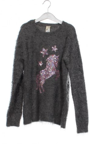 Παιδικό πουλόβερ Here+There, Μέγεθος 10-11y/ 146-152 εκ., Χρώμα Γκρί, Τιμή 15,47 €