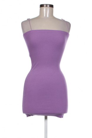 Kožené šaty  Zara, Velikost S, Barva Fialová, Cena  279,00 Kč