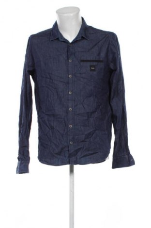 Herrenhemd MAKIA, Größe L, Farbe Blau, Preis € 17,99