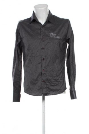 Herrenhemd Unbranded, Größe M, Farbe Grau, Preis € 18,99