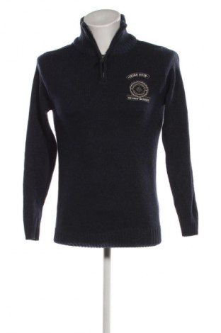 Ανδρικό πουλόβερ Jean Pascale, Μέγεθος S, Χρώμα Μπλέ, Τιμή 7,99 €