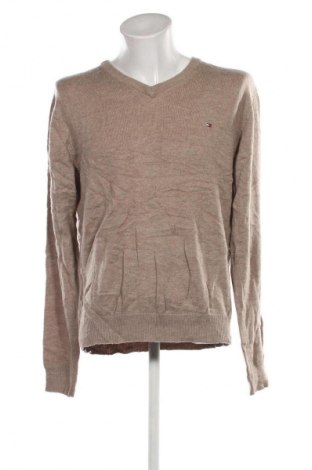 Pulover de bărbați Tommy Hilfiger, Mărime XL, Culoare Bej, Preț 196,99 Lei, #133783843