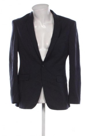 Herren Sakko Zara, Größe L, Farbe Blau, Preis 14,99 €