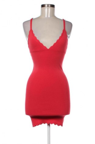 Rochie Bershka, Mărime XS, Culoare Roșu, Preț 52,99 Lei
