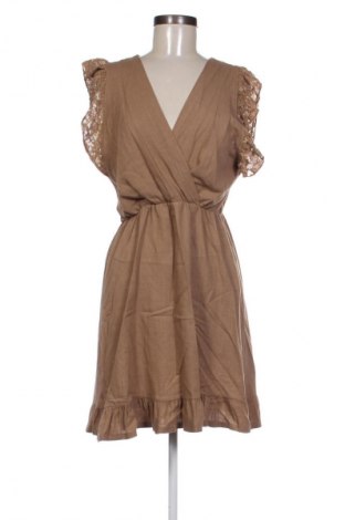 Kleid Unique, Größe S, Farbe Beige, Preis 7,99 €