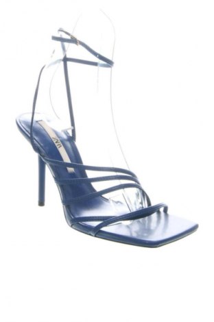 Σανδάλια Zara, Μέγεθος 39, Χρώμα Μπλέ, Τιμή 9,99 €