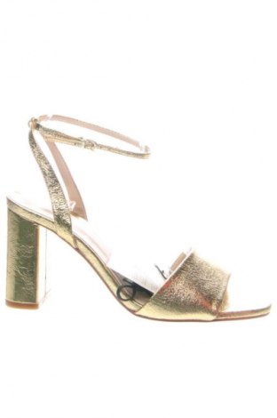 Sandále Zara, Veľkosť 39, Farba Zlatistá, Cena  37,32 €