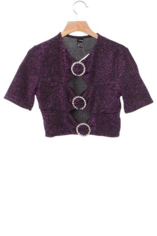 Bluză de femei SHEIN, Mărime XS, Culoare Mov, Preț 31,49 Lei, #137937584