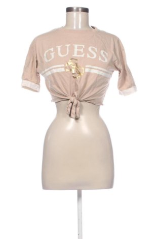 Damen T-Shirt Guess, Größe S, Farbe Beige, Preis 21,00 €, #137942883