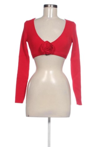Bluzka damska Bershka, Rozmiar S, Kolor Czerwony, Cena 46,57 zł, #137943206