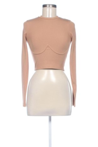 Női blúz Bershka, Méret S, Szín Bézs, Ár 6 546 Ft, #137960725