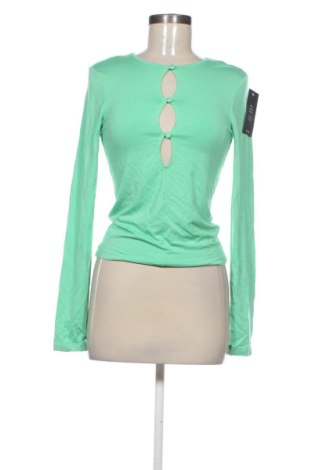 Bluză de femei NA-KD, Mărime M, Culoare Verde, Preț 110,23 Lei, #137961214