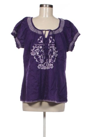 Damen Shirt Street One, Größe L, Farbe Lila, Preis 13,00 €, #137964666