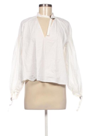 Bluză de femei Zara, Mărime M, Culoare Alb, Preț 194,22 Lei, #137965289