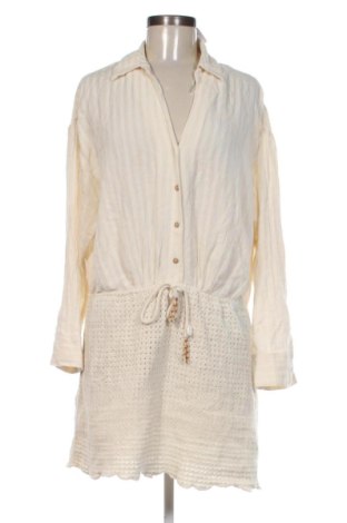 Дамска блуза Zara, Размер XL, Цвят Екрю, Цена 14,00 €, #137969378