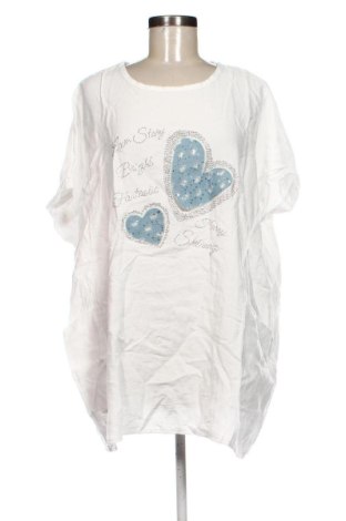Bluzka damska New Style, Rozmiar 3XL, Kolor Biały, Cena 46,57 zł, #137974486