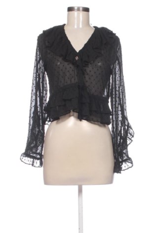 Дамска блуза Zara, Размер XS, Цвят Черен, Цена 13,72 €, #137974925