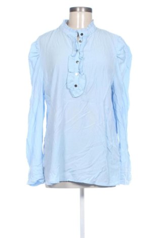 Bluzka damska Free Quent, Rozmiar XXL, Kolor Niebieski, Cena 29,63 zł, #137975280