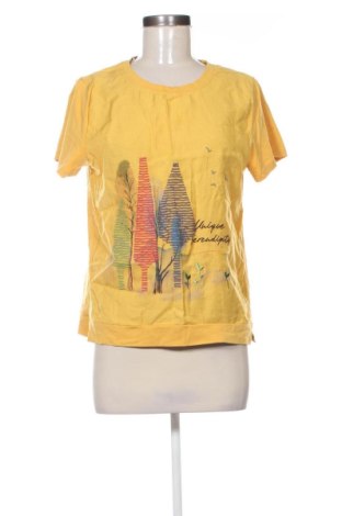 Tricou de femei Unbranded, Mărime L, Culoare Galben, Preț 56,00 Lei, #137977791