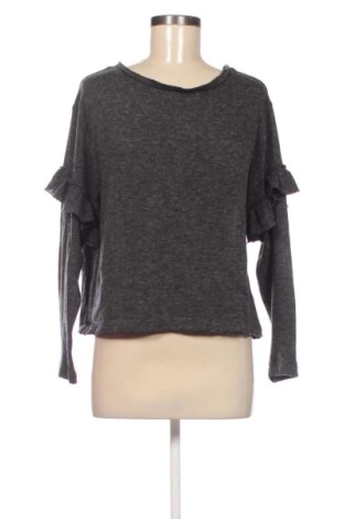 Дамска блуза Zara, Размер L, Цвят Сив, Цена 10,00 €, #137978736