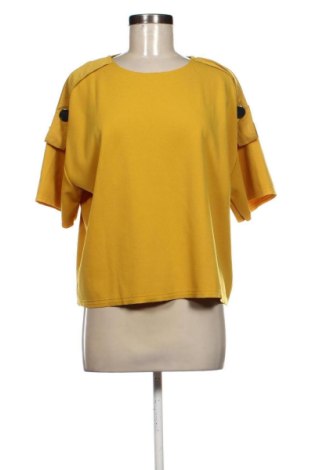 Bluză de femei Zara, Mărime L, Culoare Galben, Preț 69,24 Lei, #137982719