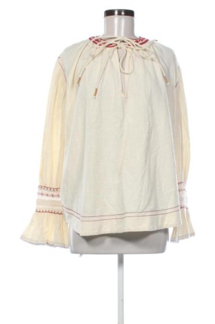 Bluzka damska Zara, Rozmiar XL, Kolor ecru, Cena 122,77 zł, #137986108
