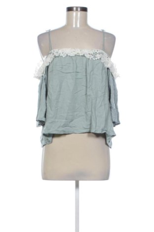 Bluzka damska H&M, Rozmiar S, Kolor Zielony, Cena 38,71 zł, #137994309