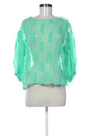 Damen Shirt Zara, Größe XS, Farbe Grün, Preis 10,29 €, #137996284