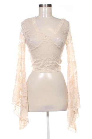 Bluză de femei SHEIN, Mărime XS, Culoare Bej, Preț 21,00 Lei, #137959083