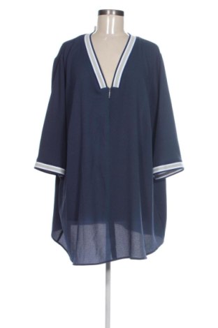 Дамска блуза Ulla Popken, Размер 3XL, Цвят Син, Цена 44,63 €, #137975166