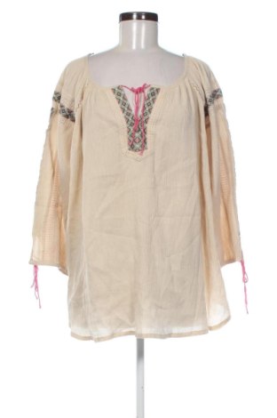 Női blúz Woman Within, Méret 4XL, Szín Bézs, Ár 6 553 Ft, #137977955