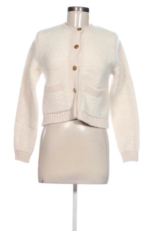 Cardigan de damă Zara, Mărime S, Culoare Ecru, Preț 115,48 Lei, #137944696