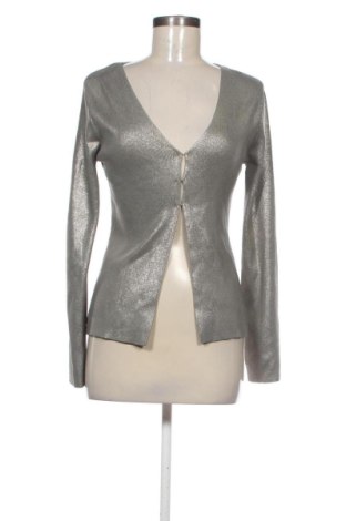 Damen Strickjacke Zara, Größe L, Farbe Silber, Preis 37,40 €, #137952789