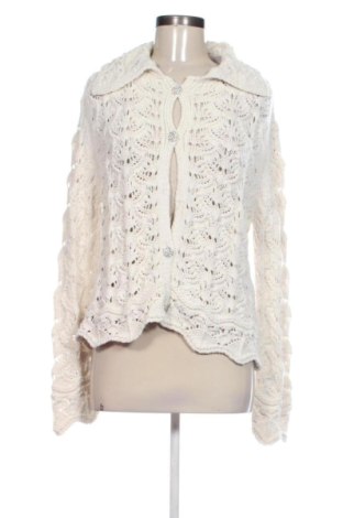 Cardigan de damă Zara, Mărime S, Culoare Ecru, Preț 68,24 Lei, #137959310