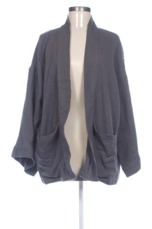 Дамска жилетка Pull&Bear, Размер L, Цвят Сив, Цена 7,24 €, #137990320