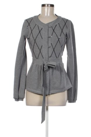 Cardigan de damă Playlife, Mărime M, Culoare Gri, Preț 52,49 Lei, #137945565