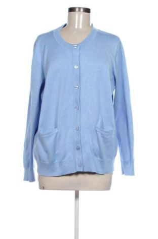 Cardigan de damă Brandtex, Mărime XL, Culoare Albastru, Preț 47,24 Lei, #137952867
