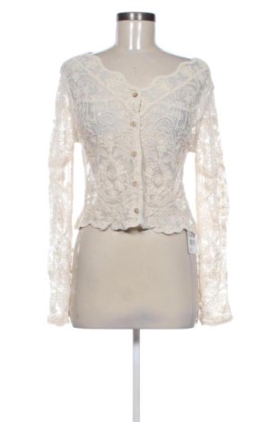 Cardigan de damă Unbranded, Mărime M, Culoare Ecru, Preț 36,95 Lei, #137962893