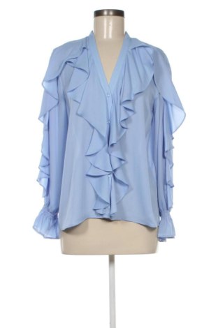 Cămașă de femei Zara, Mărime L, Culoare Albastru, Preț 89,23 Lei, #137932155