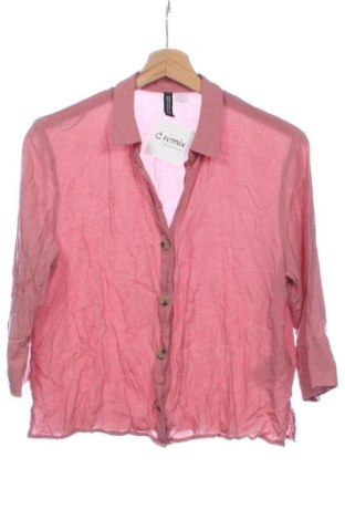 Damska koszula H&M, Rozmiar XS, Kolor Różowy, Cena 36,29 zł, #137934559