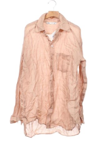 Cămașă de femei Zara, Mărime XS, Culoare Roz, Preț 68,24 Lei, #137936756