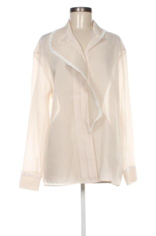Cămașă de femei H&M, Mărime M, Culoare Ecru, Preț 120,73 Lei, #137947679